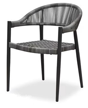 Minimalist Woven Bistro Chair